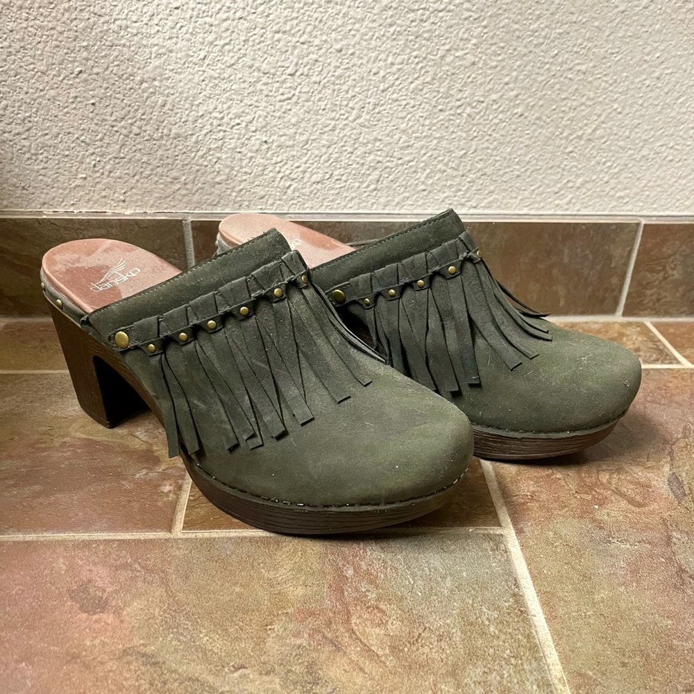 Size 41 Dansko clogs